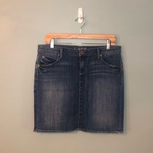 Hudson Denim Skirt EUC